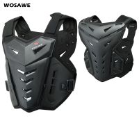 WOSAWE Protective Armor chest back shoulder spine Protective Gear Skiing Skating Racing Skateboard Motorcycle Safety Vest