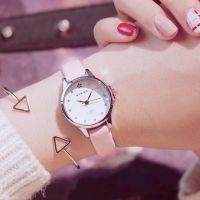 【Hot Sale】 Small watch female student mini thin strap fresh temperament versatile Korean version simple retro cute