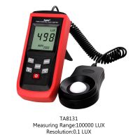 【♘COD Free Cas♘】 b84703i เครื่องวัดแสงดิจิตอลแบบ Ta8131 100000lux เครื่องลักซ์/Fc Lcd Luminometer Photometer