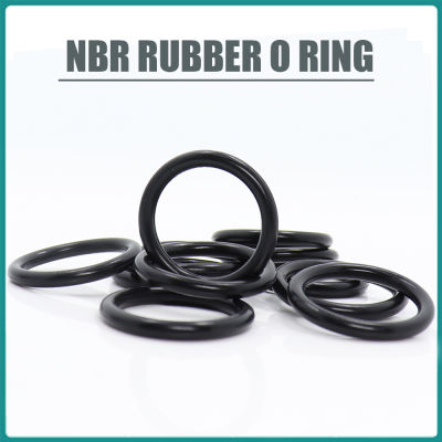 CS 1mm NBR Rubber O RING OD 51525354555657585960616263*1 mm 50PCS O-Ring Nitrile Gasket seal Thickness 1mm ORing