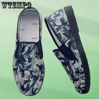 Asdsadsaaff WTEMPO-Sapato De Lona Masculino Cano Baixo Respivel Tênis Casual Deslizleve Vulzado Confortável มี Masculinas Moda Dropshipping