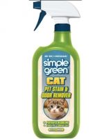 น้ำยาทำความสะอาดสิ่งสกปรกของแมว  SIMPLE-GREEN NO.15311 CAT Stain &amp; Odor Remover Trigger Spray 32oz.