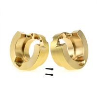 2 Pcs Counterweight Hub Brass Counterweight Bridge Side Counterweight for TRAXXAS TRX4 Refit Accessories