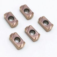 10pcs LNMU0303ZER MJ AH130 Carbide Insert CNC Lathe Tool External Turning Insert For EXN High Feed Cutter Head Machinery Parts