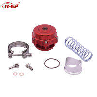 R-EP Unversal Blow Off Valve BOV 50มม. 6PSI 18PSI ระบบสปริงคู่ CNC อลูมิเนียมพร้อม V-Band Clamp