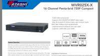 WATASHI เครื่องบันทึกกล้องวงจรปิด DVR 16ช่อง WVR025X I รองรับระบบ HDCVI HDTVI AHD ANALOG IP รับประกัน 3ปี ของแท้ 100% ดูออนไลน์ฟรี