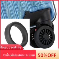 BLAOWL 3Pcs เส้นผ่าศูนย์กลาง35มม. แหวนยาง ซิลิโคนทำจากซิลิโคน แบนหนา ห่วงล้อกระเป๋าเดินทาง ทนทานต่อการใช้งาน ยืดได้ยืดหยุ่น ห่วงวงล้อ ล้อเก็บสัมภาระ