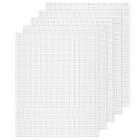 10PCS Mesh Plastic Canvas Sheets 19.6x13 Inch for Embroidery Crafting, Acrylic Yarn Crafting, Knit and Crochet Projects