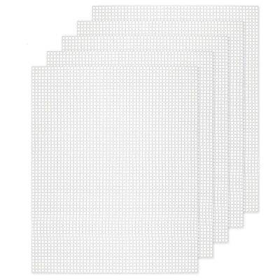 10PCS Mesh Plastic Canvas Sheets 19.6x13 Inch for Embroidery Crafting, Acrylic Yarn Crafting, Knit and Crochet Projects