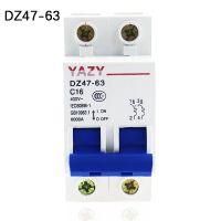 2P DC MCB 6KA 440V Mini Circuit Breaker 3A 6A 10A 16A 20A 25A 32A 40A 50A 63A Electrical Circuitry Parts