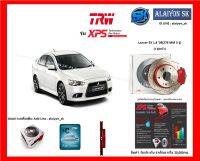 จานเบรค XPS TRW เซาะร่อง 1คู่หน้า 1คู่หลัง Lancer EX 1.8 09(F 276 MM 5 รู)(R 262 MM 5 รู) (รวมส่งแล้ว)