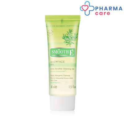 SMOOTH E BABYFACE GEL - สมูทอี เบบี้เฟส เจล 1.5 ออนซ์  [Pharmacare]