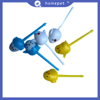 ? Homepet ส้อมจิ้มผลไม้รูปการ์ตูนน่ารัก6ชิ้น/เซ็ตไม้จิ้มขนมสำหรับเด็ก