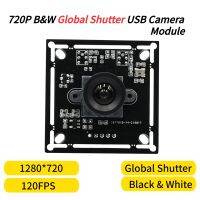 120FPS Global Shutter Camera Module 720P 1MP, OV9281 USB Webcam Monochrome,High Frame Rate Action Capture Windows Raspberry Pi