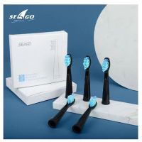 SEAGO Electric Replacement Brush Heads Sonic Toothbrush Hygiene Care 899 Set (4 heads) for SG910 SG507 SG958 SG515 SG949 SG575