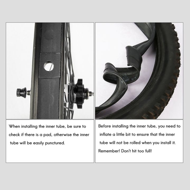 2x-cst-bike-tubes-16-inch-1-3-8-349-schrader-presta-valve-for-brompton-3sixty-dahon-folding-bike-inner-tube-60mm-3