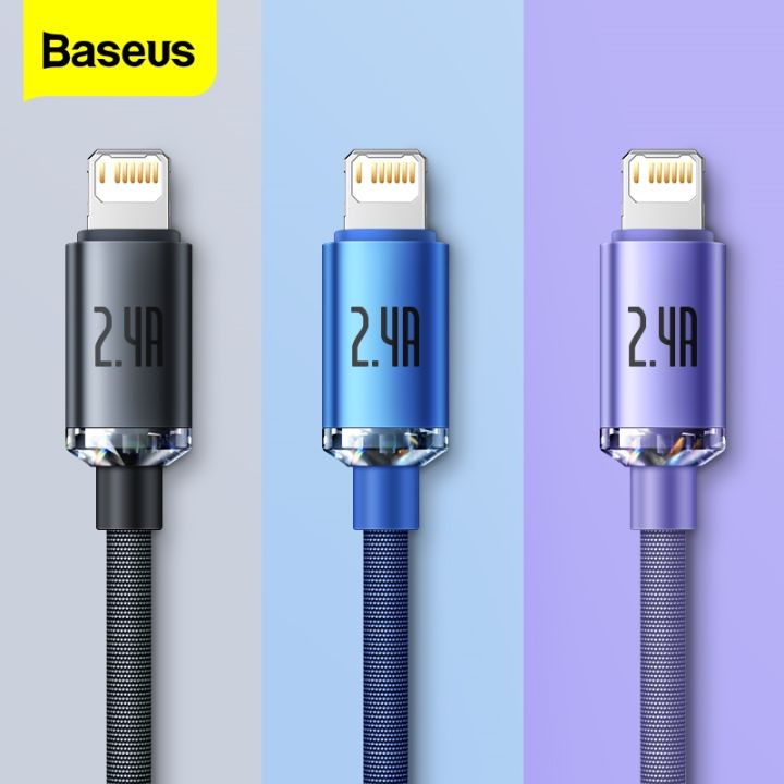 a-lovable-baseus-usbfor-iphone-13-pro12-11-x-xscharging-charger8-9-6-6วินาที5phonedata-สายไฟ
