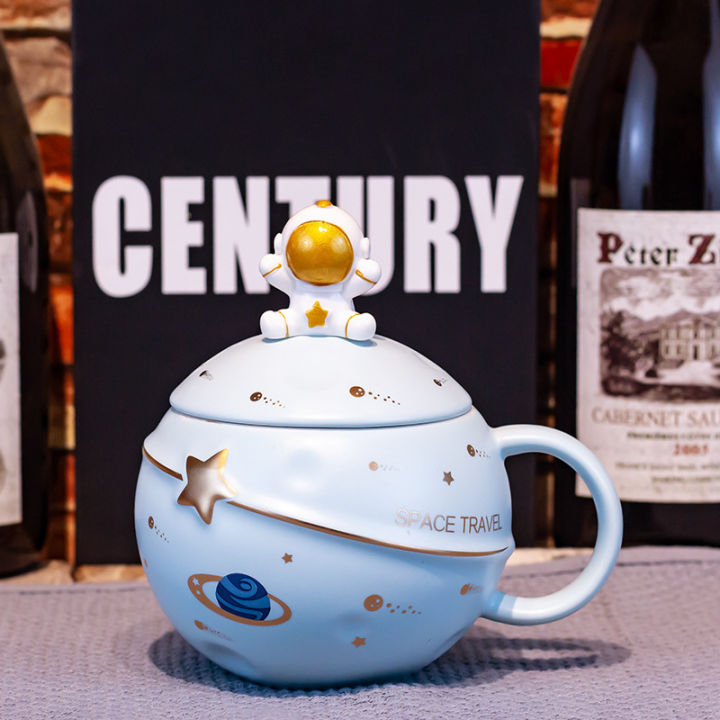 400ml-space-ceramic-mug-with-spoon-lid-lovely-astronaut-mugs-astronaut-moon-landing-water-cup-milk-coffee-cup-drinkware
