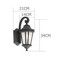 SANDIY Vintage Wall Light Outdoor IP65 Waterproof Sconce for House Doorway Porch Villa Garden Retro Exterior Wall Lamp E27E26