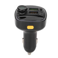 Car Charger Wireless FM Radio Transmitter Dual USB Fast Charging Adapter with LED Light Car Chargers