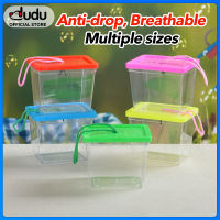 DUDU Pet Mini BettaFishTank โปร่งใส Aquarium Incubator FishBreeding Hatching Box พลาสติก Breeding Isolation เต่า Box