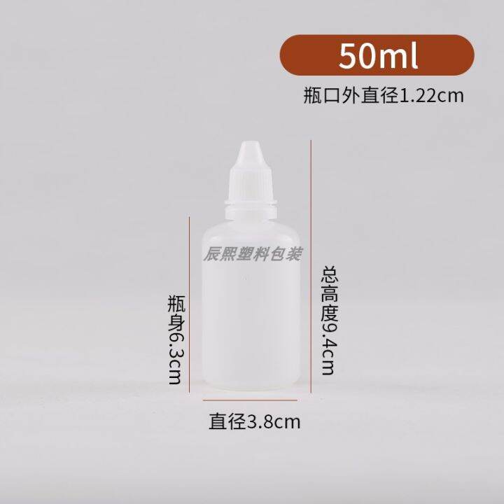 Bottle bottle portable translucent plastic eye drops bottle liquid