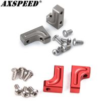 AXSPEED RC Car Servo Mount Bracket Aluminum Alloy Fixed Stand for Axial SCX10 1/10 RC Crawler Car Upgrade Parts Electrical Circuitry Parts