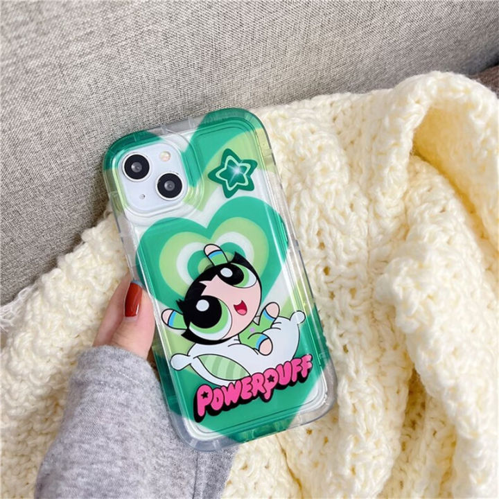 เคสโทรศัพท์สำหรับ-xiaomi-11-lite-poco-x3-pro-nfc-เคส-tpu-อ่อนลายการ์ตูน-air-cushion-the-powerpuff-girls-น่ารักโปร่งใสกันกระแทกสีลูกอมครีเอทีฟ