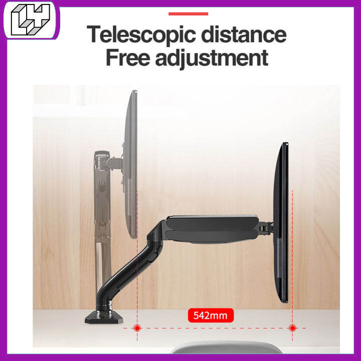 Gas Spring Monitor Mount Universal Free Stand Monitor Mount with