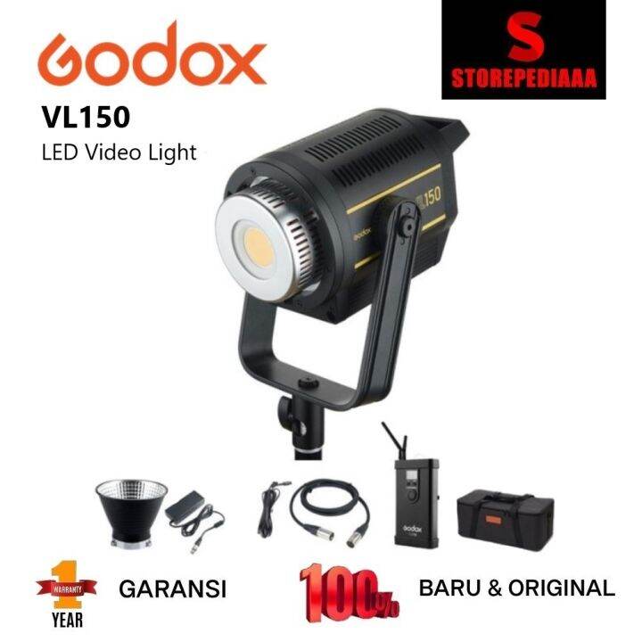 Godox VL150 LED Video Light Continuous VL150 Lazada Indonesia