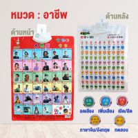 POS โปสเตอร์พูดได้   2 ภาษา ตัวอักษรนูน รุ่นใหม่แผ่นใหญ่ ของเล่นเด็กเสริมพัฒนาการ โปสเตอร์มีเสียง  โปสเตอร์พูดได้สอนภาษา