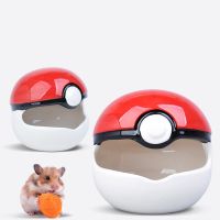 Red Elf Ball Hamster House Ceramic Nest Hamster Accessories For Grizzly Guinea Pig Open Shell Cooling House Small Pet Product