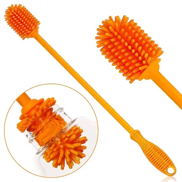 Bottle Brush, Bendable Long Handle Cleaner Brushes for Cleaning Neck  Bottles, Baby Bottles, Water Bottles, Tumblers, Flask, Bird Feeder, Vase  and Home