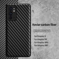 （ NEW）สำหรับ Oneplus 9 Pro ไฟเบอร์คาร์บอนไฟเบอร์สำหรับ One Plus 9 10 Pro 9 9R 9RT 8T 8 Pro Soft ซิลิโคน TPU ป้องกันโทรศัพท์มือถือกลับปกคลุม