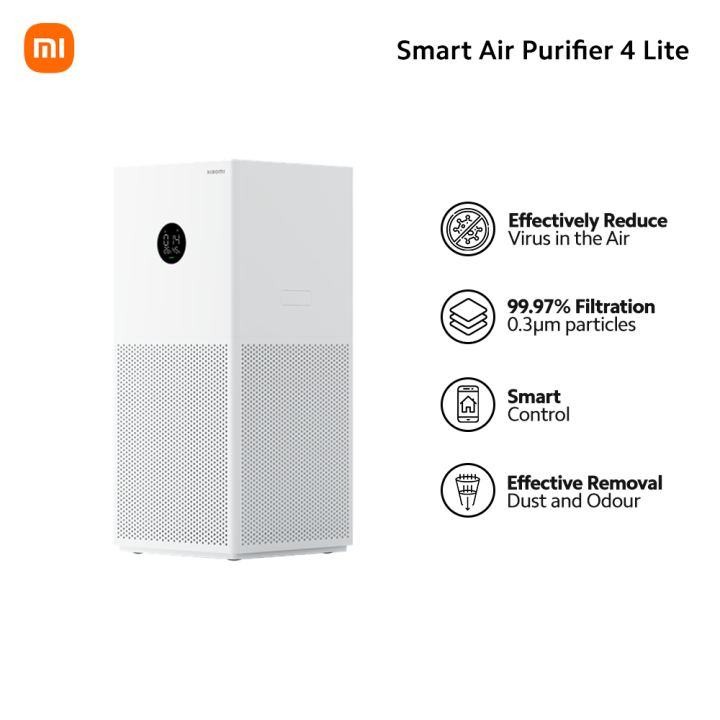 Xiaomi Smart Air Purifier 4 Lite OLED Display High Efficiency Filter