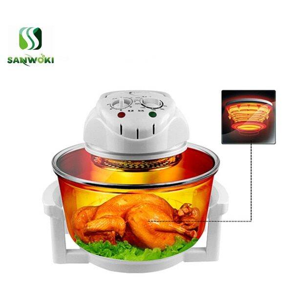 12L Turbo Oven Halogen Grill Steam Oven Oil Free Air Fryer Machine