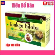 Viên Uống Bổ Não Ginkgo Biloba 360mg Hỗ trợ hoạt huyết dưỡng não