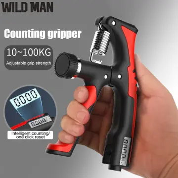Adjustable Hand Grip Strengthener (10-100kg), Electronic Counting