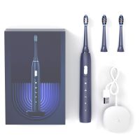 HOKDS Electric Toothbrush Magnetic Levitation Sonic Electric Toothbrush Adult Set Rechargeable Smart  Wireless Induction Charging Gift