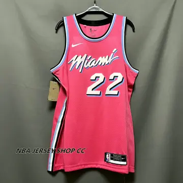 miami pink and blue jersey