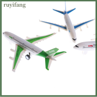 ruyifang พลาสติกแอร์บัสรุ่นเด็กดึงกลับ airliner ผู้โดยสารเครื่องบินรุ่น