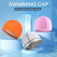 Free Size Waterproof Swimming Caps Quick Drying Elastic Adult Caps Kid Comfortable Ear Hair Protection Water Sport Caps Summer Swim Caps