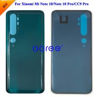 Mi Note ที่ครอบสำหรับ Xiaomi 10ฝาหลังด้านหลังที่อยู่อาศัยสำหรับ Mi Note 10เคสฝาหลังโทรศัพท์ฝาหลังด้านหลังที่อยู่อาศัยประตูที่มีกาว