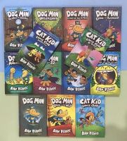 Dog Man Comic  11 เล่ม ปกแข็ง แนะนำนะคะ เรื่องนี้สนุกมากกกกก หนังสือแนว comic ที่ฮิตตลอดกาล