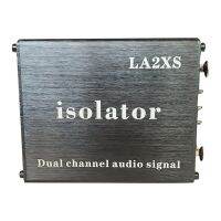 1Pcs Audio Isolator Noise Reduction Filter Audio Signal Isolator Eliminates Current Noise Dual-Channel 6.5 XLR Mixer Audio Isolator LA2XS