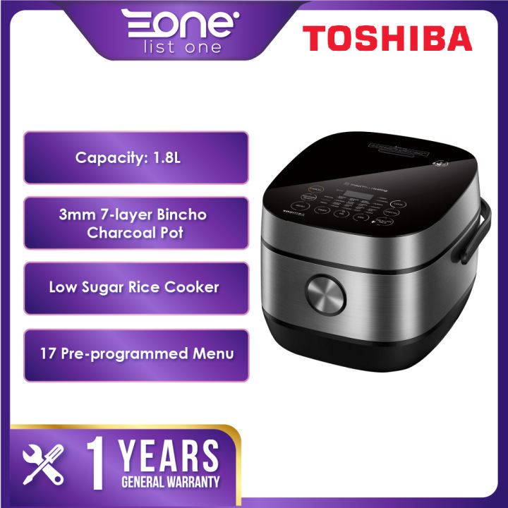 Toshiba 1.8L IH Low Sugar Digital Rice Cooker