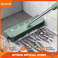 JOYBOS แปรงขัดพื้น2 In 1โรงรถห้องอาบน้ำ Wiper Stiff Bristle Window Squeegee Magic Broom Pool Mop Tub กระเบื้องทำความสะอาดแปรง