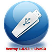 Ventoy 1.0.93 + LiveCD โปรแกรมสร้างไดรฟ์ USB Boot