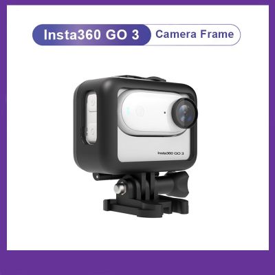 เคสที่จับกล้องรูปตัวยูกรอบเบาพิเศษสำหรับ Insta360 GO 3,เคสกล้องแอคชั่นแคมเมรากันกระแทก Insta360อุปกรณ์เสริมของ GO 3