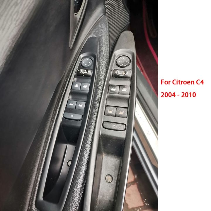 สวิตช์ควบคุมกระจกไฟฟ้าสวิตช์เครื่องยกหน้าต่างรถสำหรับ-c4-citroen-2004-2007-2008-2009-2010
